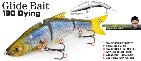 Molix Glide Bait 130 Dying