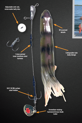 Savage Gear 3D Burbot Tube 25cm