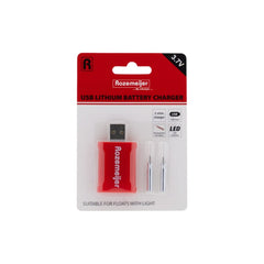 Rozemeijer USB Lithium Battery Lader met 2 stuks LIR425 batterijen