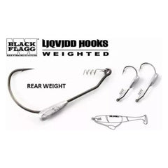 Black Flagg Spring Finesse Hooks – Rear Weighted