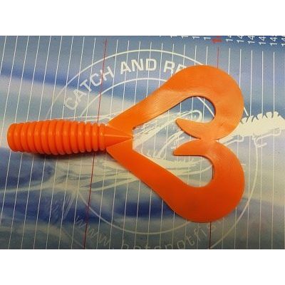 Tukker Baits Smiling Pike Tail Bait Twin Tail Reserve Staarten