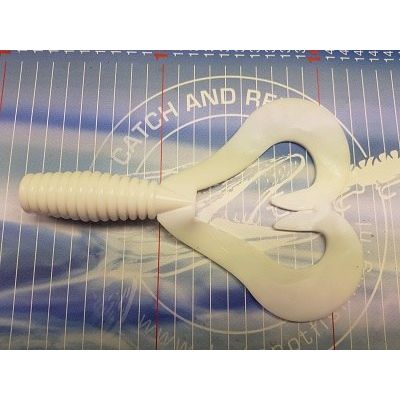 Tukker Baits Smiling Pike Tail Bait Twin Tail Reserve Staarten