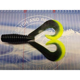 Tukker Baits Smiling Pike Tail Bait Twin Tail Reserve Staarten