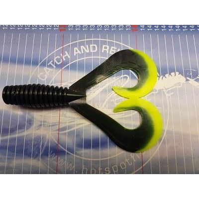 Tukker Baits Smiling Pike Tail Bait Twin Tail Reserve Staarten
