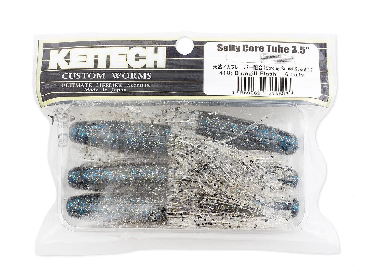 Keitech Salty Core Tube 3.5"