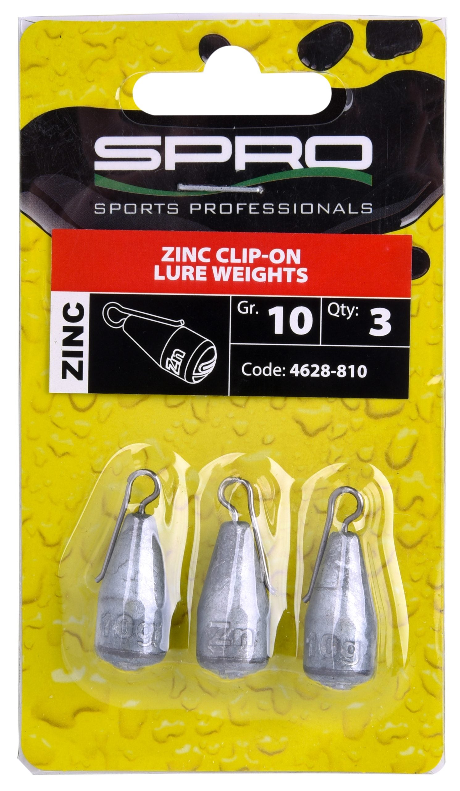 Spro Zinc Clip-On Weights