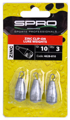 Spro Zinc Clip-On Weights