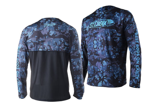 St. Croix Mac Fishing Tournament UV Shirt Blauw