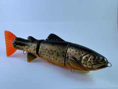 Lucky Lures Lucky Trout - Brown Trout - Gold Leaf