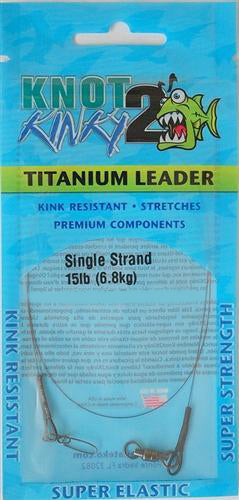 Knot 2 Kinky Titanium Leader