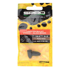 Spro Bullet Sinkers Tungsten Matte Green