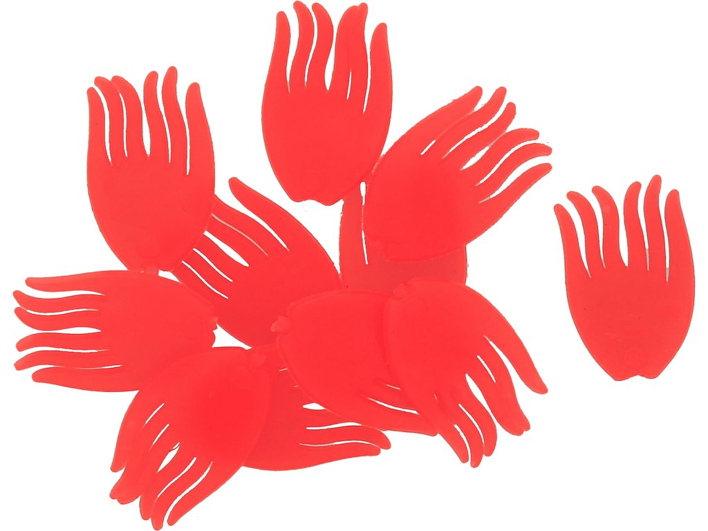 Westin Spotty Rig Fins UV Orange