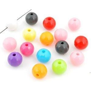Plastic kralen 3mm