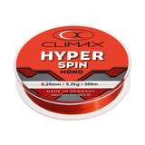Climax Hyper Spin Monofilament Red