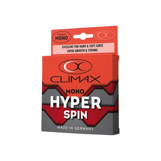 Climax Hyper Spin Monofilament Red