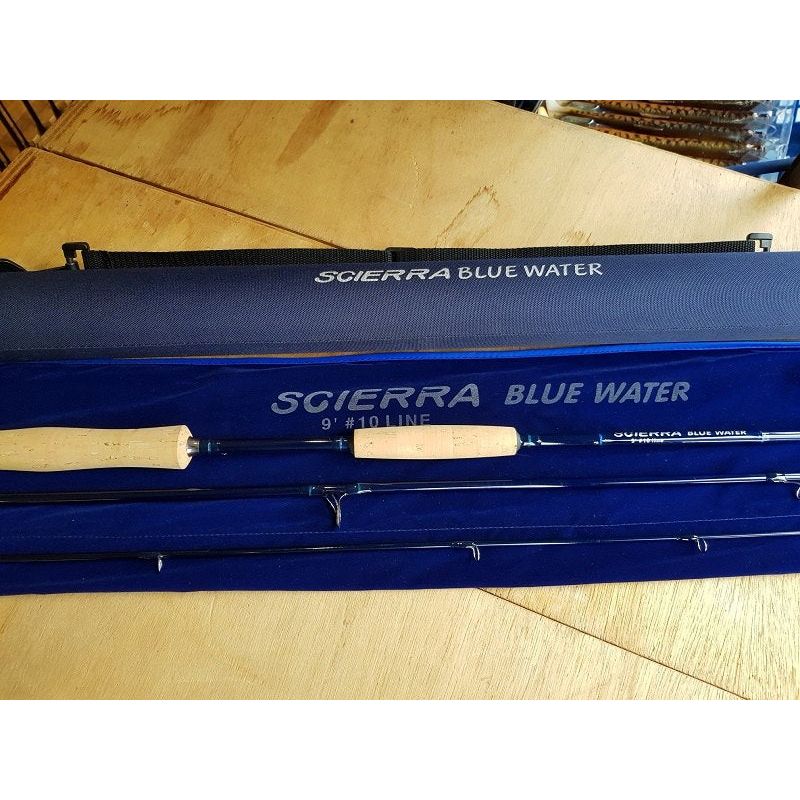 Scierra Blue Water 9 ft AFTMA 10 Line Gebruikt