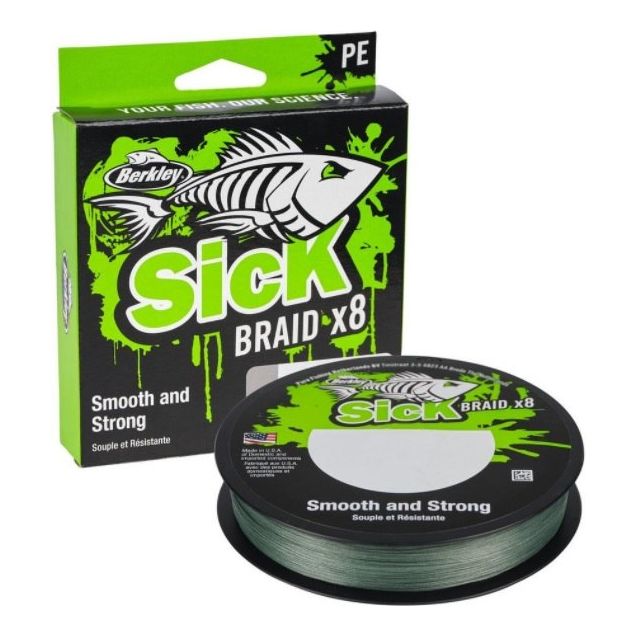 Berkley SICK Braid low-vis green